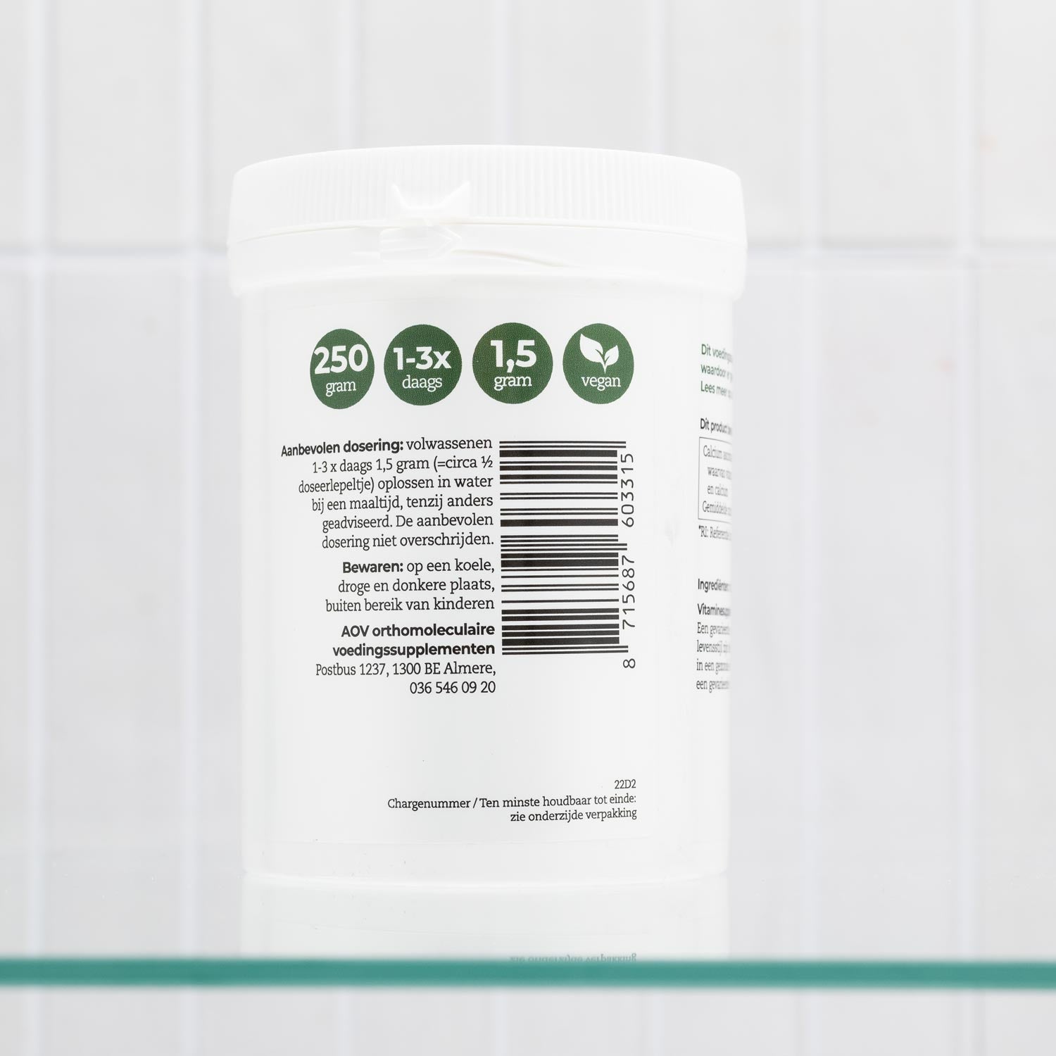 AOV - 331 Vitamine C als Calcium Ascorbaat