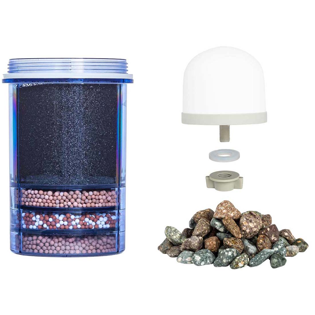 Aqualine 5 Liter - Jaarset Filters + Mineraalstenen