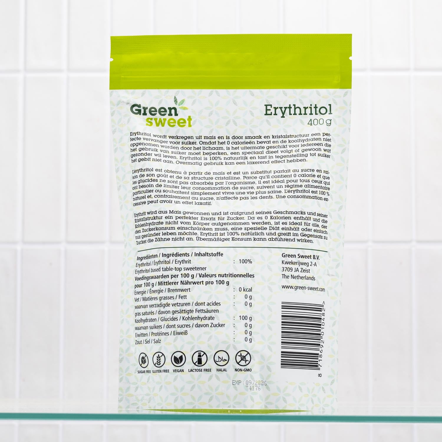 Green Sweet Stevia Erythritol
