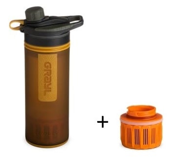 Grayl Geopress waterfilter + vervangingsfilter