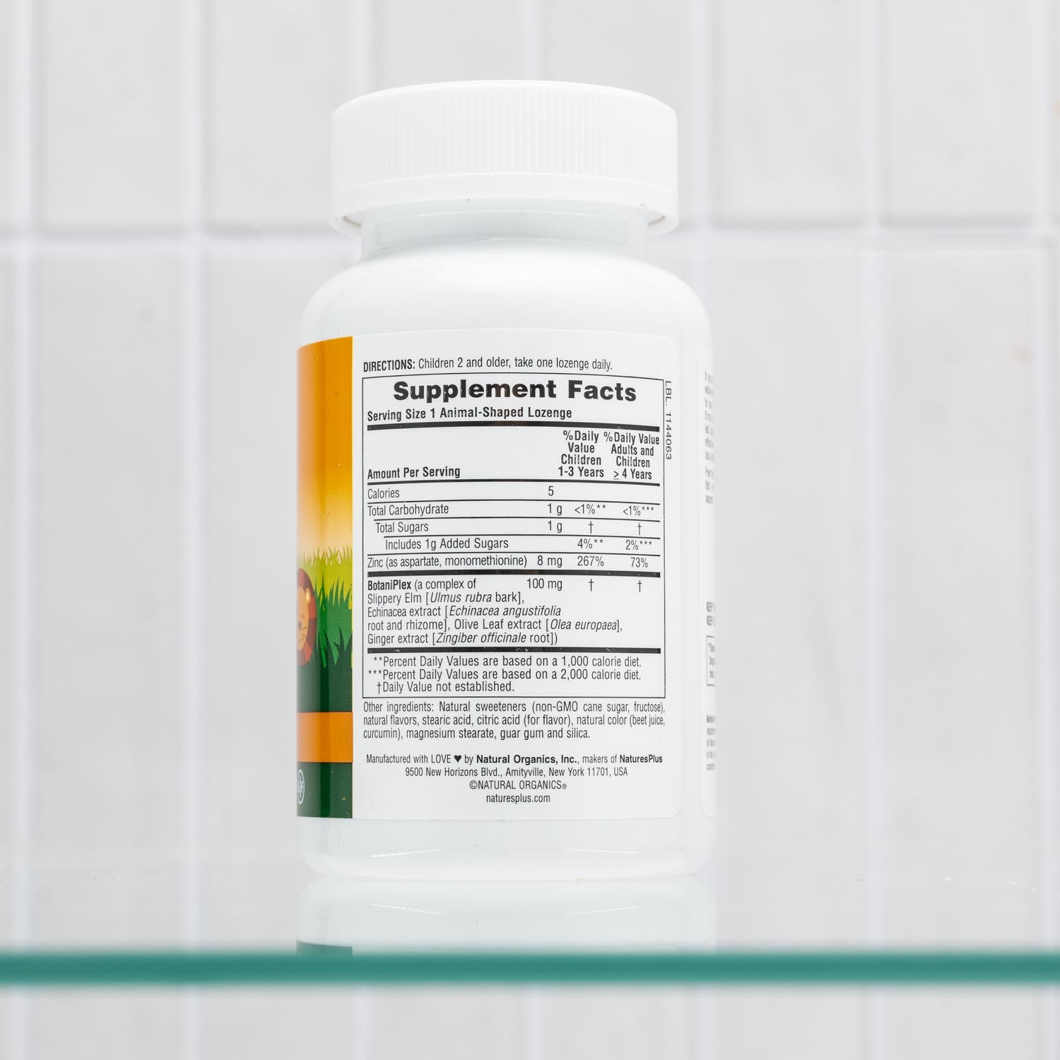 NaturesPlus Kid Zink-zuig tabletten