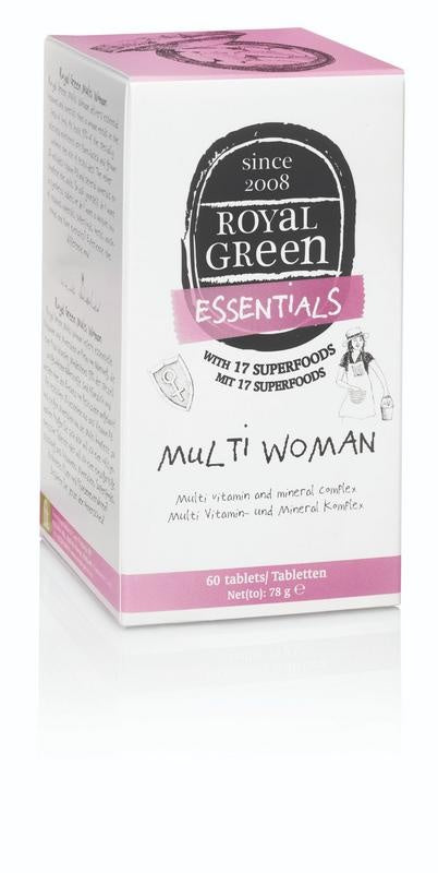 Royal Green Multi Woman